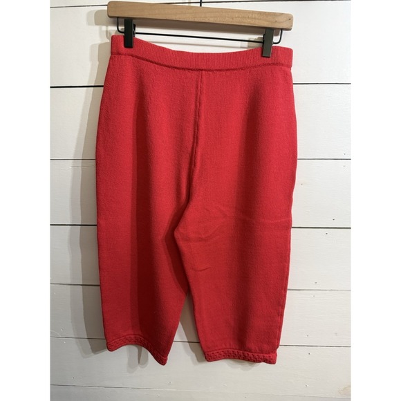 VTG St. John Marie Gray Sportswear Knit 3-Pc Cardigan Tank Capri Pant Set SZ 6/8 - Picture 4 of 16
